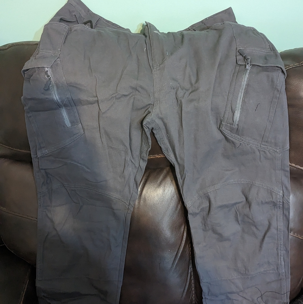 Men's Dark Grey cargo style pants